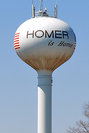 Homer Water Tower